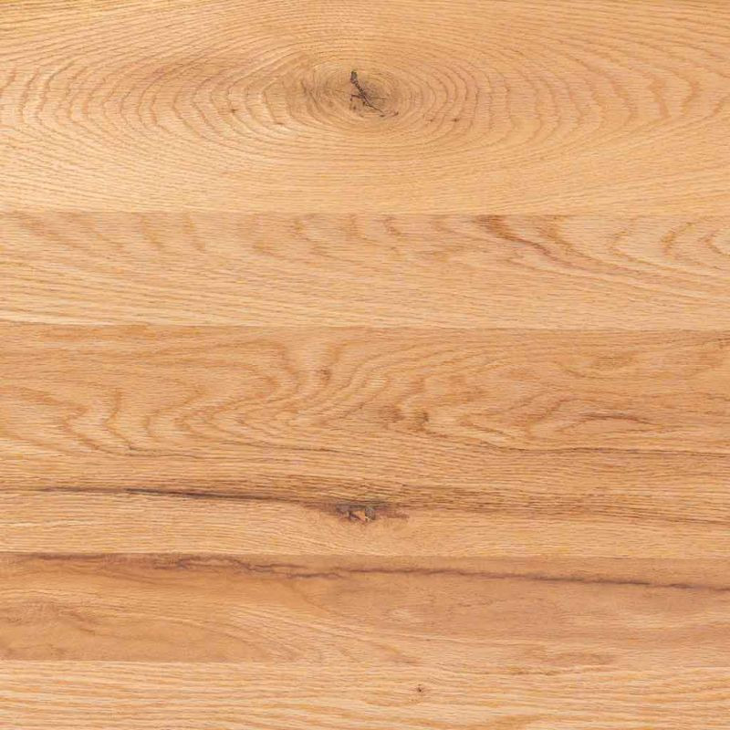 Table à manger industrielle bois naturel et métal noir 200 cm Fameo  - 7