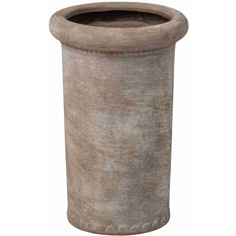 Vase haut en grès grège 26x26x40 cm Hatuk J-Line - 1