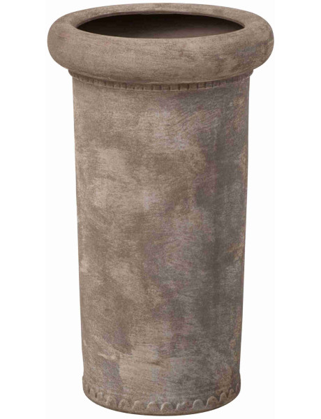 Vase de sol en grès grège 29x29x49,5 cm Hatuk J-Line - 1