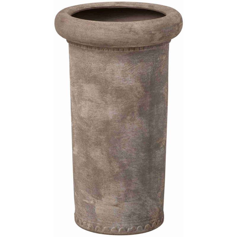 Vase de sol en grès grège 29x29x49,5 cm Hatuk J-Line - 1