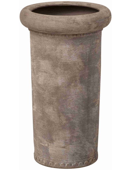 Vase de sol en grès grège 29x29x49,5 cm Hatuk J-Line - 1