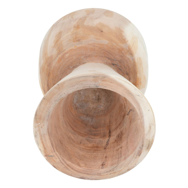 Table d’appoint japandi en bois de suar Ø35x45 cm Zudeu  - 4