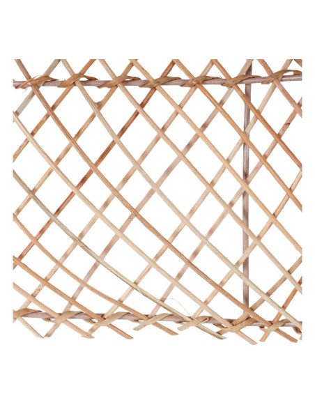 Grand abat-jour suspension en rotin naturel Ø82x50 cm Depaa  - 3