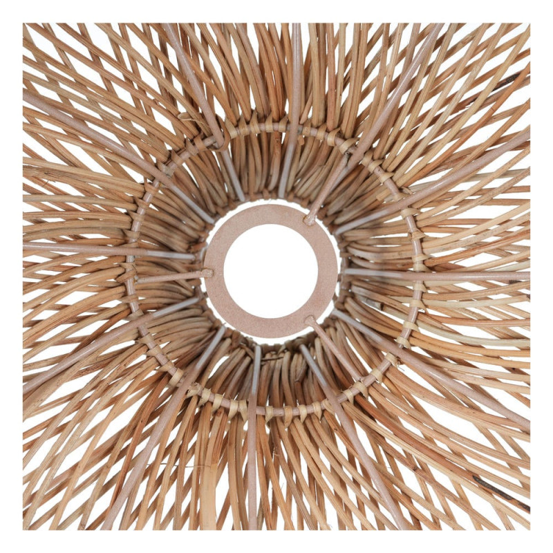 Grand abat-jour suspension en rotin naturel Ø82x50 cm Depaa  - 4