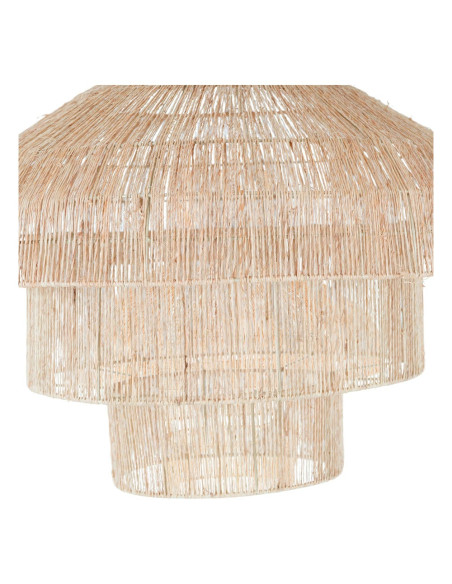 Abat-jour suspension en jute naturel Ø60x58 cm Mozur  - 3
