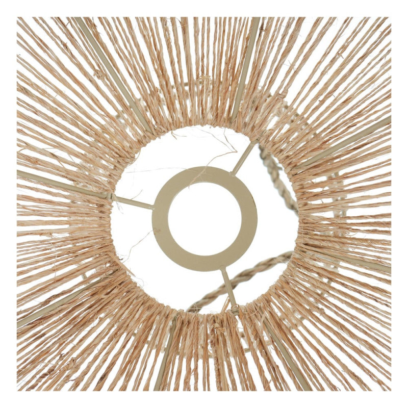Abat-jour suspension en jute naturel Ø60x58 cm Mozur  - 4