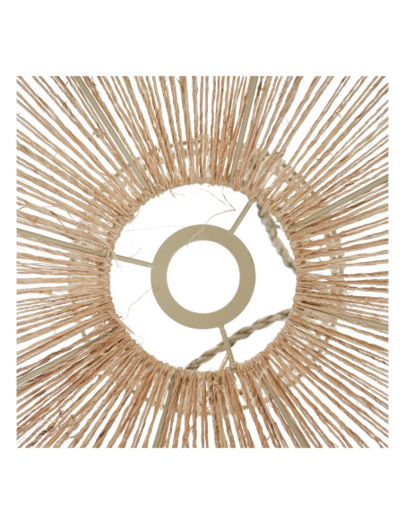 Abat-jour suspension en jute naturel Ø60x58 cm Mozur  - 4
