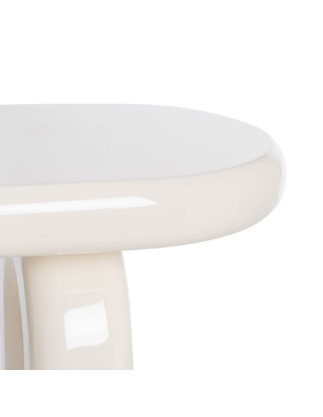 Console d’entrée design crème MDF laqué 120x35x80 cm Pilae Ixia - 6