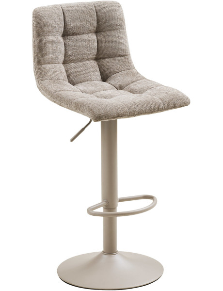 Lot de 2 tabourets de bar réglables en tissu gris 61-81,5 cm Middelfart House Nordic - 1