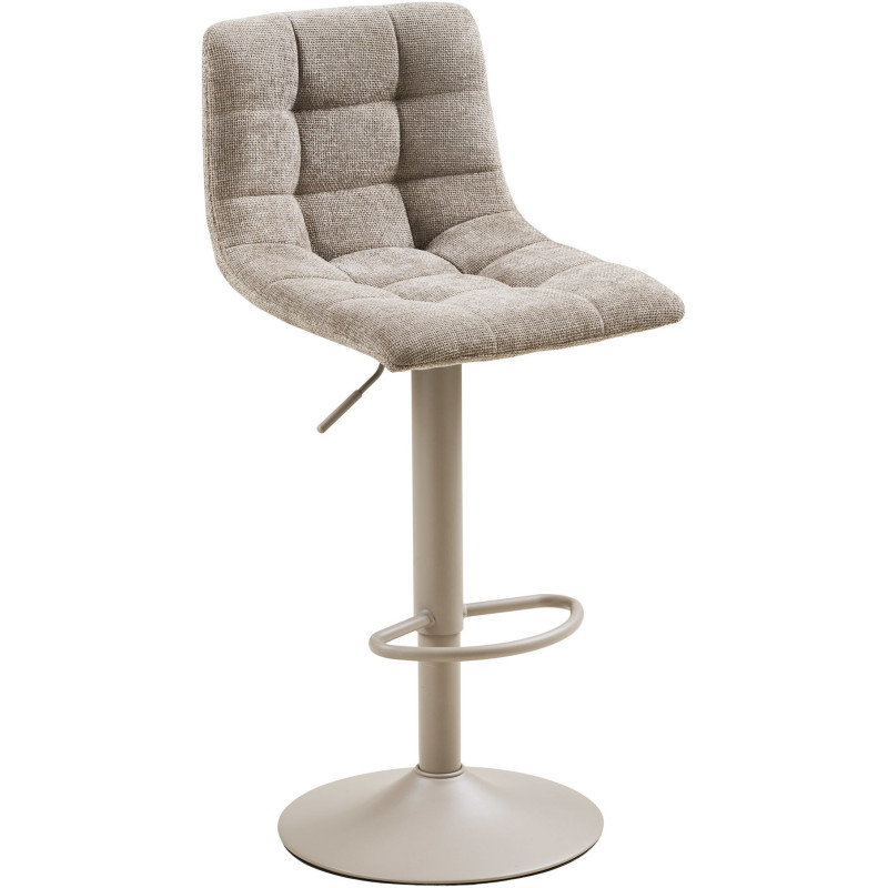 Lot de 2 tabourets de bar réglables en tissu gris 61-81,5 cm Middelfart House Nordic - 1