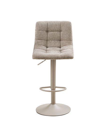 Lot de 2 tabourets de bar réglables en tissu gris 61-81,5 cm Middelfart House Nordic - 4