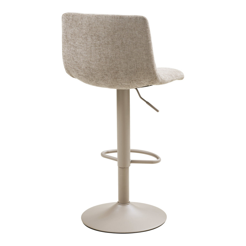 Lot de 2 tabourets de bar réglables en tissu gris 61-81,5 cm Middelfart House Nordic - 5