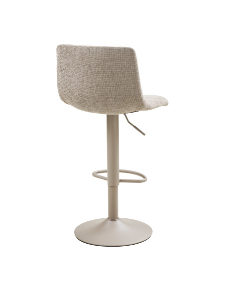Lot de 2 tabourets de bar réglables en tissu gris 61-81,5 cm Middelfart House Nordic - 5