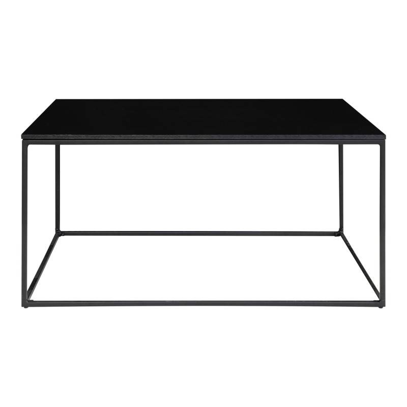 Table basse rectangulaire noire 90x60x45 cm Vita House Nordic - 3