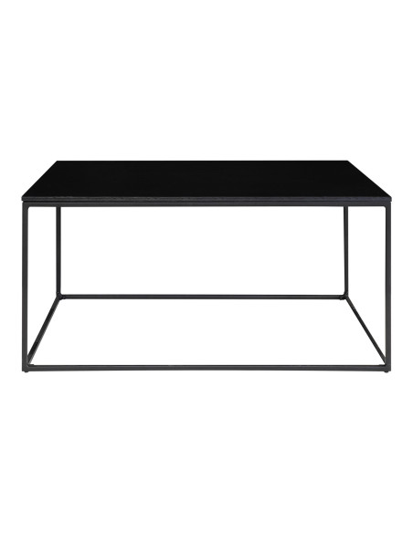 Table basse rectangulaire noire 90x60x45 cm Vita House Nordic - 3