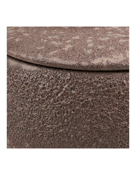 Boîte décorative céramique brun chocolat Ø15x9,5 cm Orlindrup House Nordic - 6
