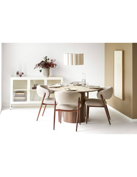 Boîte décorative céramique brun chocolat Ø15x9,5 cm Orlindrup House Nordic - 10