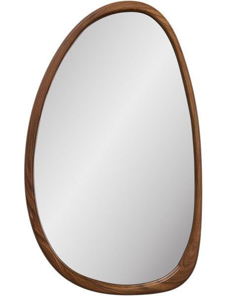 Miroir organique vertical effet noyer 38,5x64,5 cm Luxon Housevitamin - 1