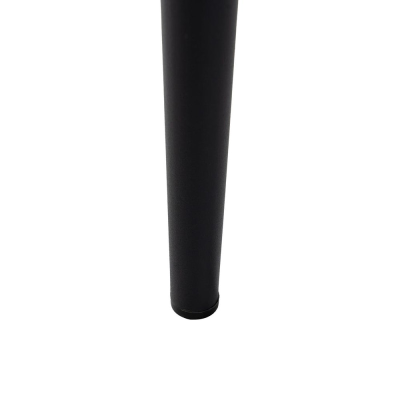 Banc d’entrée noir corde tressée métal 100x35x46 cm Timeu Ixia - 6