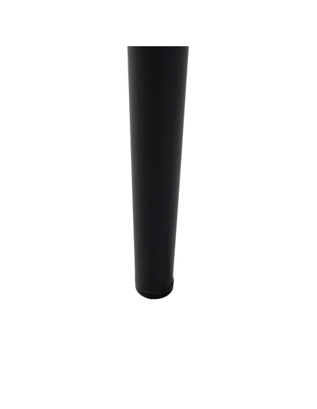 Banc d’entrée noir corde tressée métal 100x35x46 cm Timeu Ixia - 6