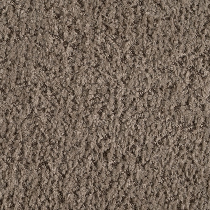 Banc coffre bouclette taupe 122x42x45 cm Bazio Ixia - 7