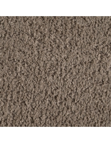 Banc coffre bouclette taupe 122x42x45 cm Bazio Ixia - 7