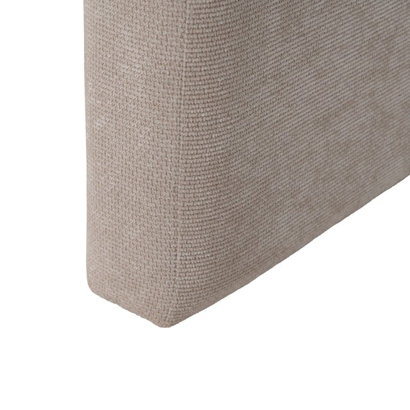 Banc gigogne beige en tissu avec 2 tabourets 126 cm Zalos Ixia - 8