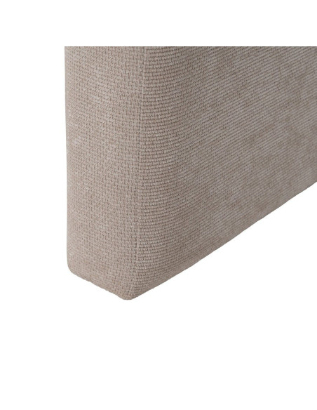 Banc gigogne beige en tissu avec 2 tabourets 126 cm Zalos Ixia - 8