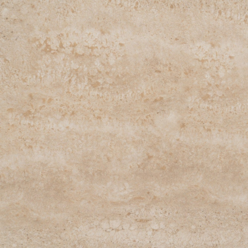 Table basse ovale pierre frittée beige effet travertin 120x60x46 cm Zazea Ixia - 3