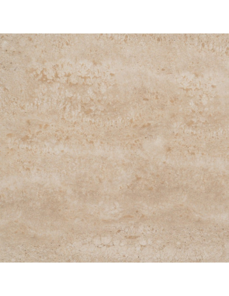 Table basse ovale pierre frittée beige effet travertin 120x60x46 cm Zazea Ixia - 3