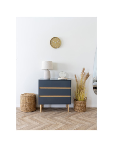 Pouf rond en jonc de mer naturel Ø40x40 cm Rivera House Nordic - 4