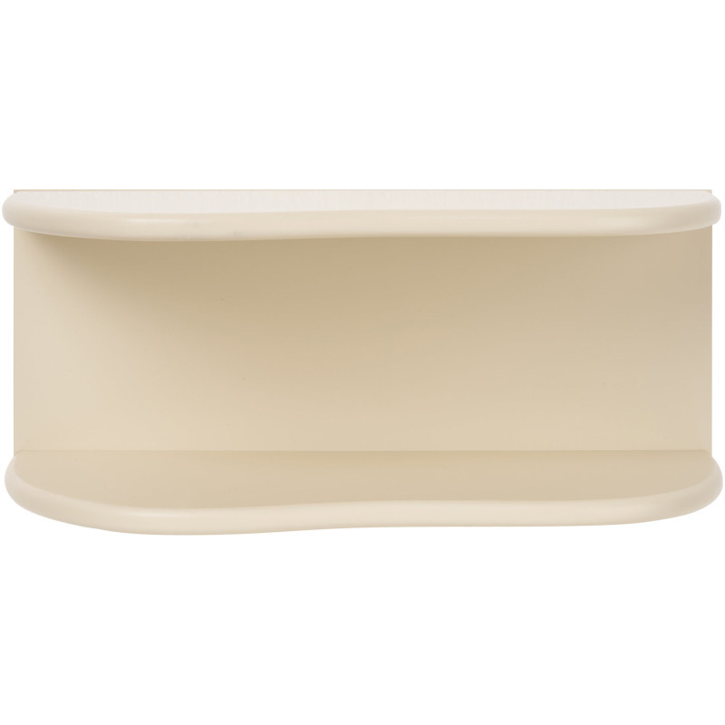 Étagère murale beige MDF 44x17,5x18 cm Botta House Nordic - 1