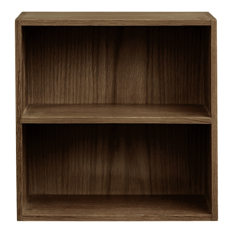 Étagère murale 2 niches chêne foncé 30x18x30 cm Townsville House Nordic - 5