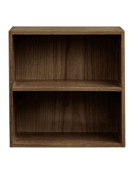 Étagère murale 2 niches chêne foncé 30x18x30 cm Townsville House Nordic - 5