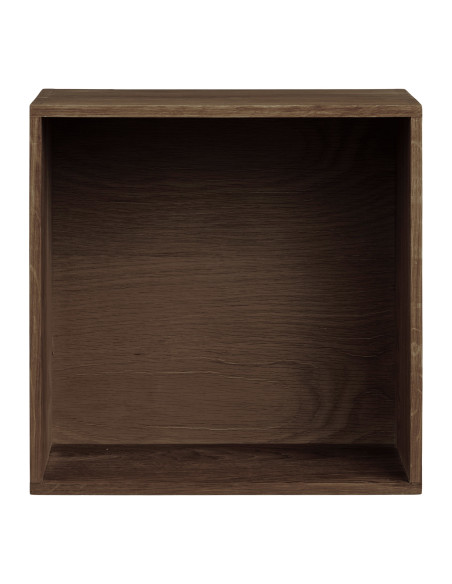 Étagère murale cube chêne foncé 30x18x30 cm Townsville House Nordic - 2