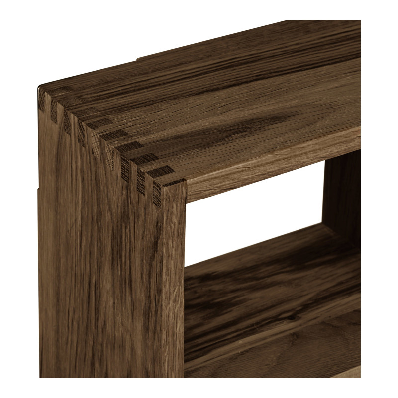 Étagère murale 8 compartiments chêne brun 70x15x70 cm Townsville House Nordic - 4