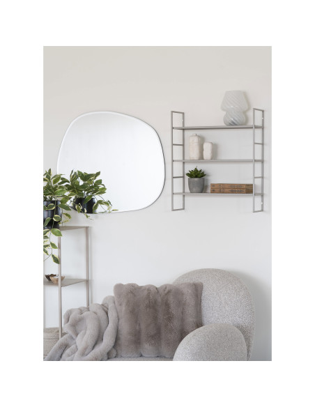 Étagère murale métal gris 3 niveaux 48x17x55 cm Beja House Nordic - 2