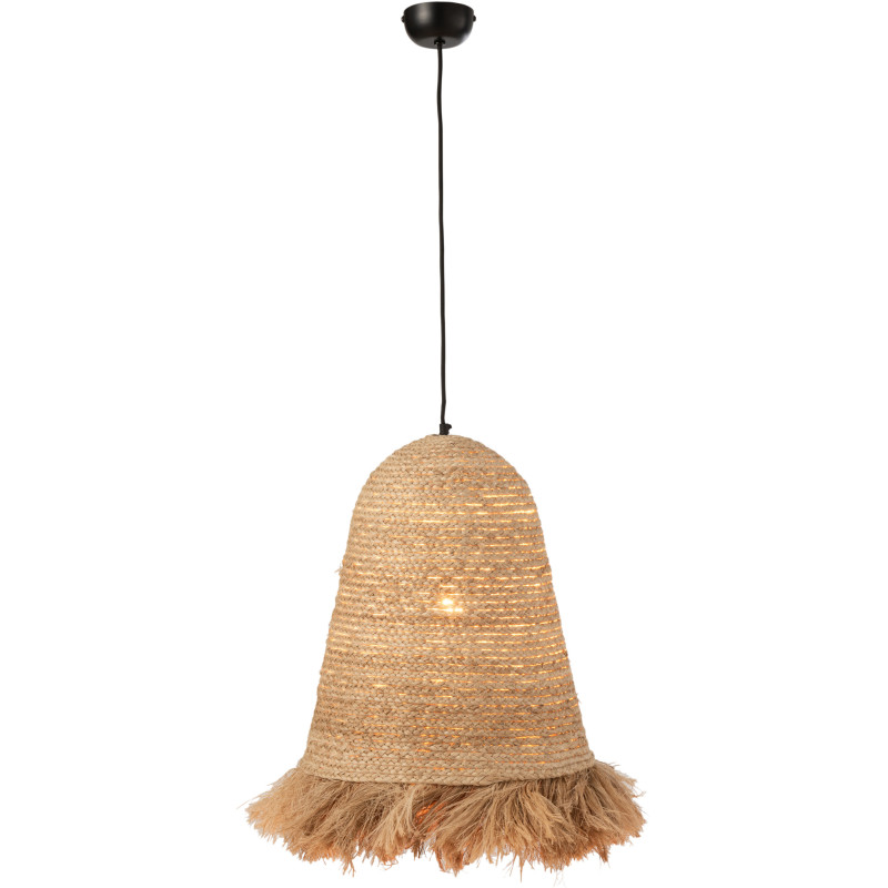 Suspension Ozie 45 cm en Feuille de bananier Naturel Métal - 2