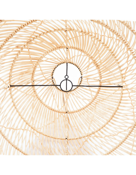 Abat-jour pour suspension 65 cm Rotin Naturel The Twister - 11