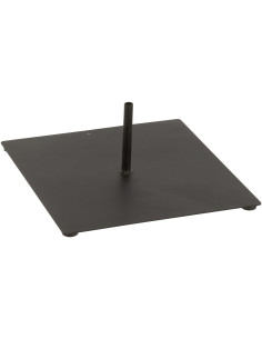Pied simple design pour décoration de jardin 30 cm en Métal Noir Jardin moderne - 1