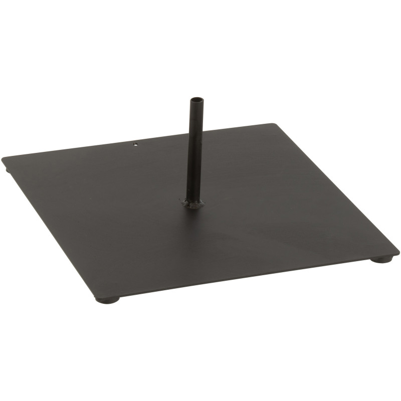 Pied simple design pour décoration de jardin 30 cm en Métal Noir Jardin moderne - 1