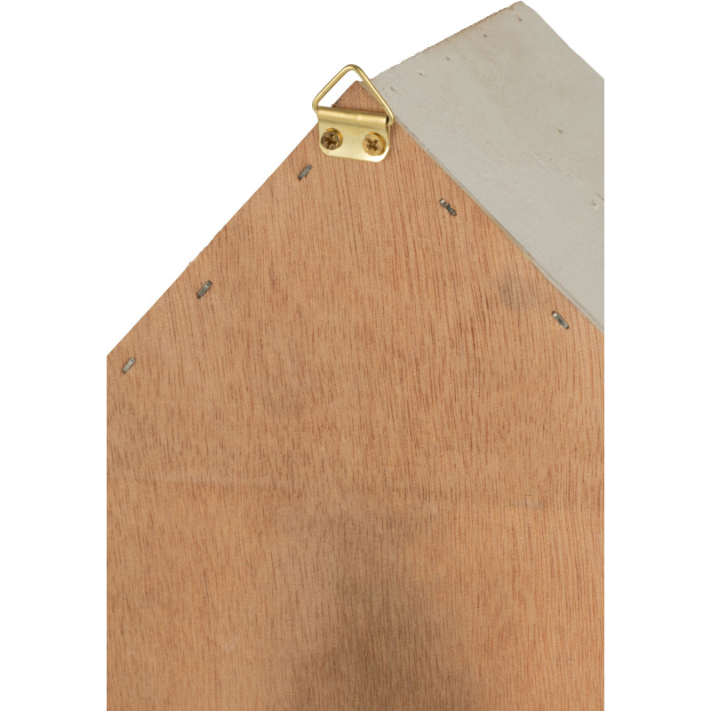 Hôtel à insectes Hauteur 25 cm en Bois de pin Naturel Femi - 2