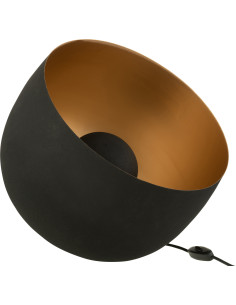 Lampe à poser XL Spot Josh en Métal Noir Doré - 1