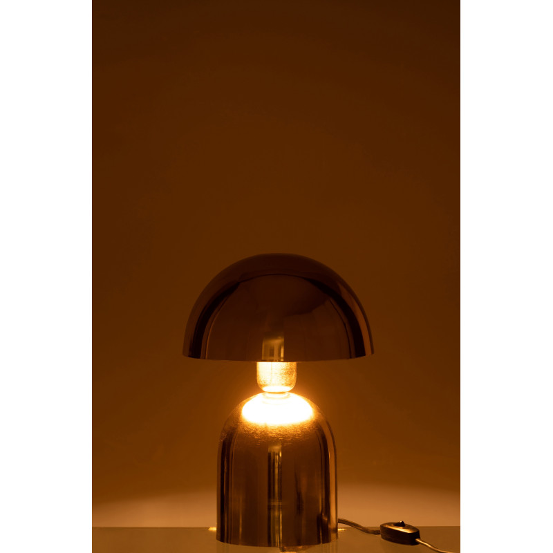 Lampe à poser Champignon Cypress en Métal Doré - 3