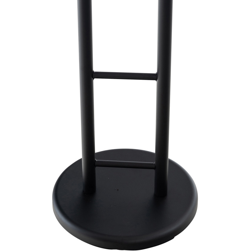 Valet de nuit porte vêtements design en Métal Noir Benson - 6