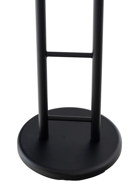 Valet de nuit porte vêtements design en Métal Noir Benson - 6