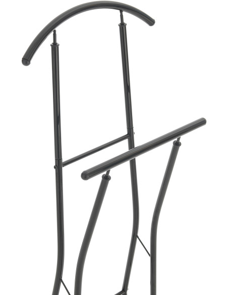 Valet de nuit porte vêtements design en Métal Noir Miles - 2