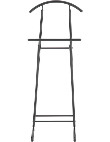 Valet de nuit porte vêtements design en Métal Noir Miles - 3