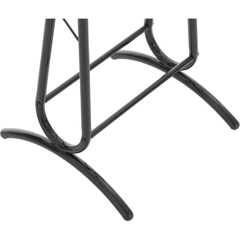 Valet de nuit porte vêtements design en Métal Noir Miles - 6