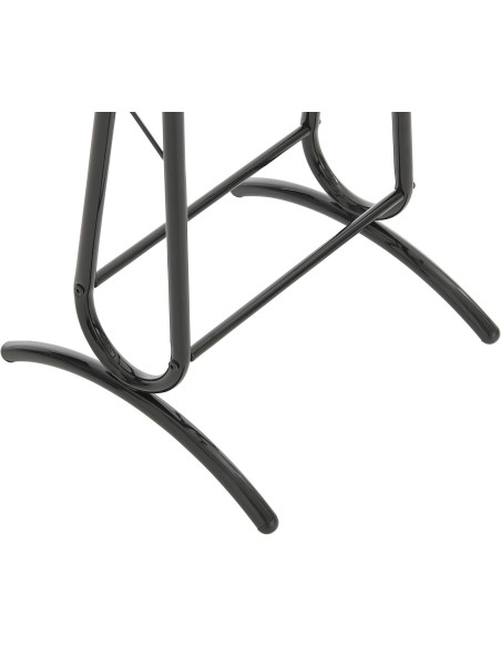 Valet de nuit porte vêtements design en Métal Noir Miles - 6